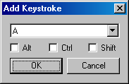 Add Keystroke