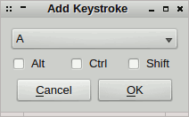 addkeystroke